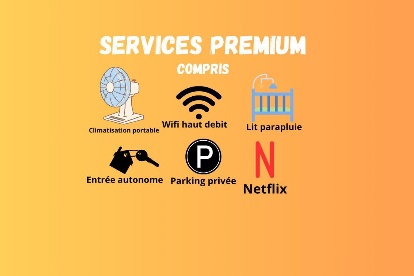 Апартаменты "Moonlight" Gare A 10Min De Paris, Wifi, Terrasse , Parking Аржантей Экстерьер фото